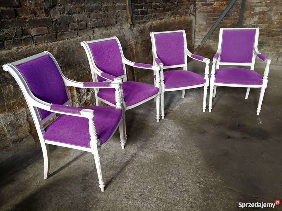 Fotelfotelik Ludwik XVI do toaletkibiurka Wałbrzych