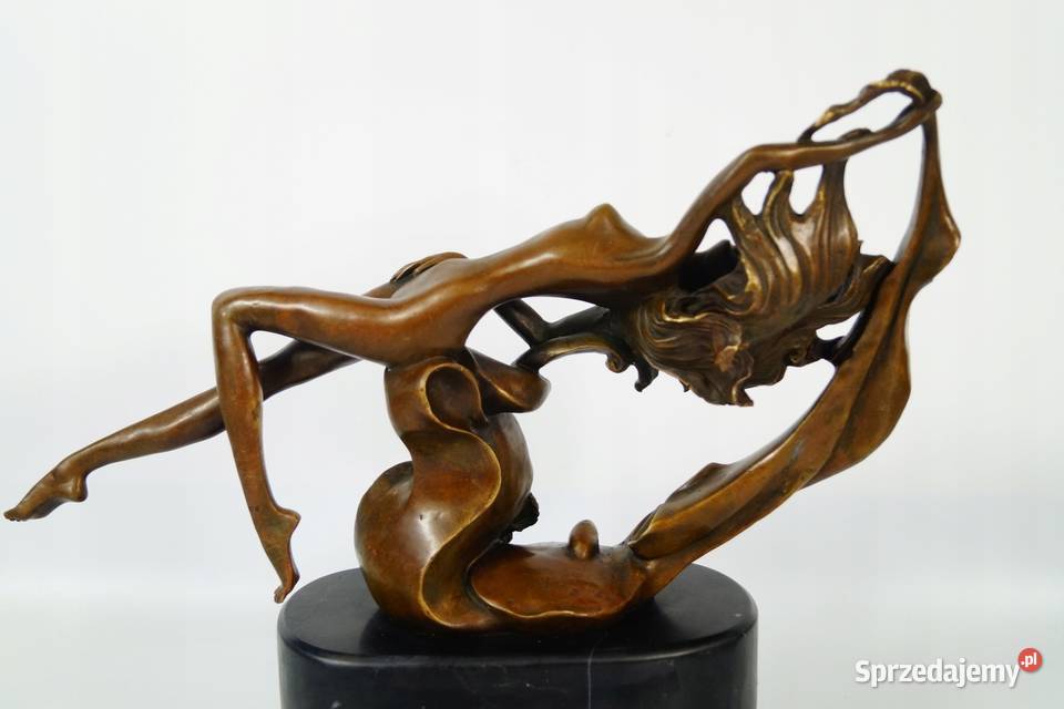 NIMFA kobieta secesyjna figura mitologia rzeźba Gizałki