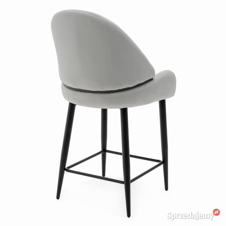 Hoker Tapicerowany Bergamo Jasnoszary Wysyłka Hokery wielkopolskie Tarchały Małe