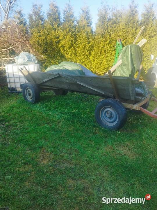 Woz do ciągnika metalowy Końskie sprzedam