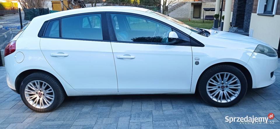FIAT Bravo 2 biały 2012 przebieg 103000 90KM małopolskie Gorlice
