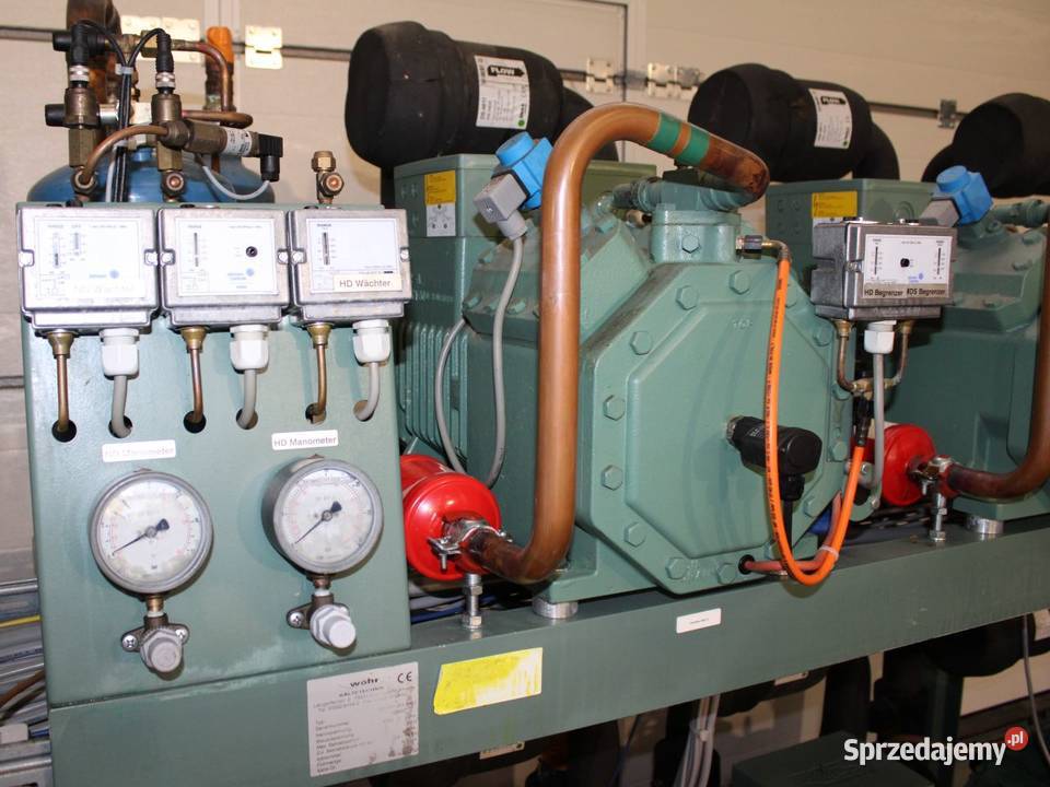 Zespół sprężarkowy Bitzer x6 92 kW chłodnia Niedźwiedź