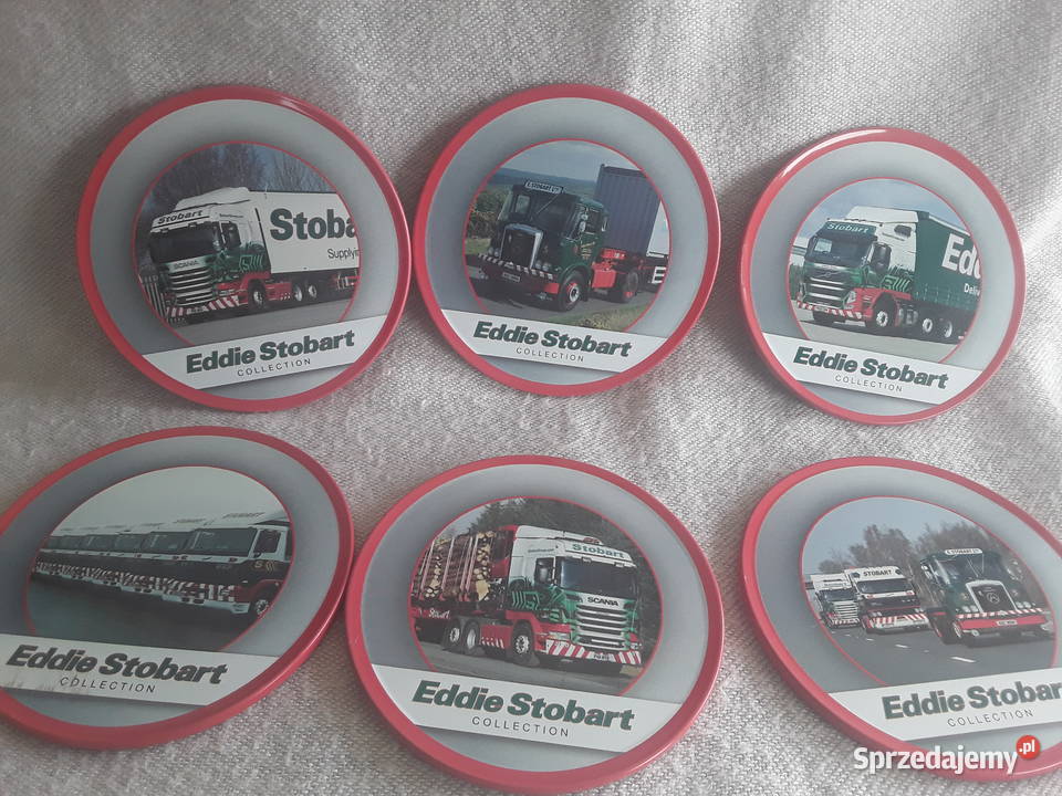 Podkładki korkowe EDDIE STOBART COLLECTION tiry wielokolorowy Zamość