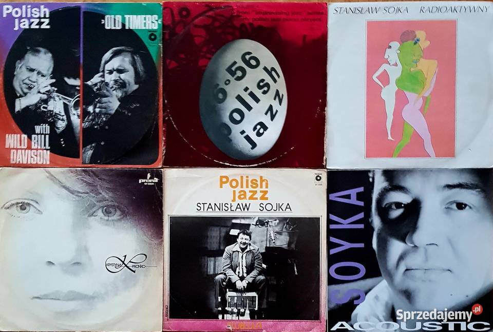 Zestaw winyli na gramofonDyskografia Polski JAZZ Warszawa