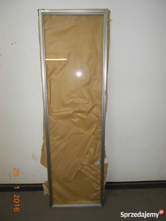 Drzwi szklane do witryny rama aluminium 2sztuki 168cm kujawsko-pomorskie Bydgoszcz