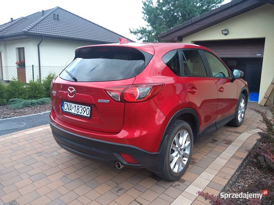 MAZDA CX5 4X4 AUTOMAT SKYACTIV POLSKI SALONSTAN asystent pasa ruchu Rynarzewo