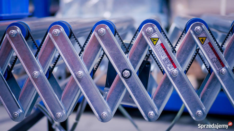 Przenośnik rolkowy elastyczny harmonijka Magazynowanie pomorskie Chojnice