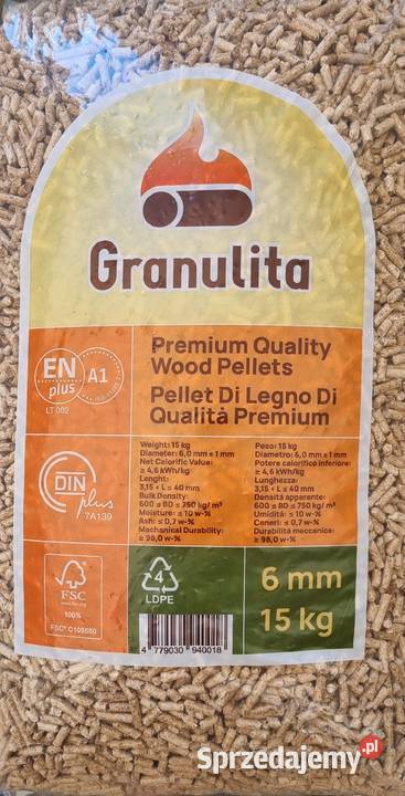 Pellet Sosnowy Certyfikat A1 Okazja JESIENNA Łuków