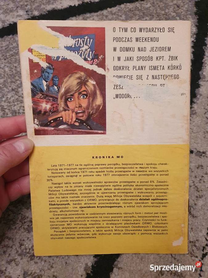 Kapitan Żbik Wodorosty i Pasożyty cz1 wyd 1 1979 Rok wydania 1979 Komiksy Gdynia sprzedam