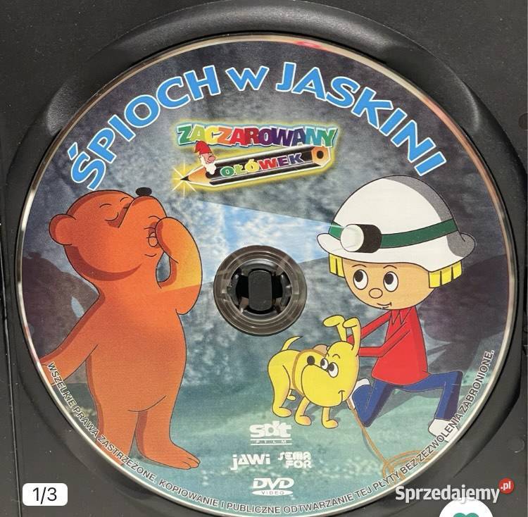 Śpioch DVD bajka dzieci Kraków sprzedam