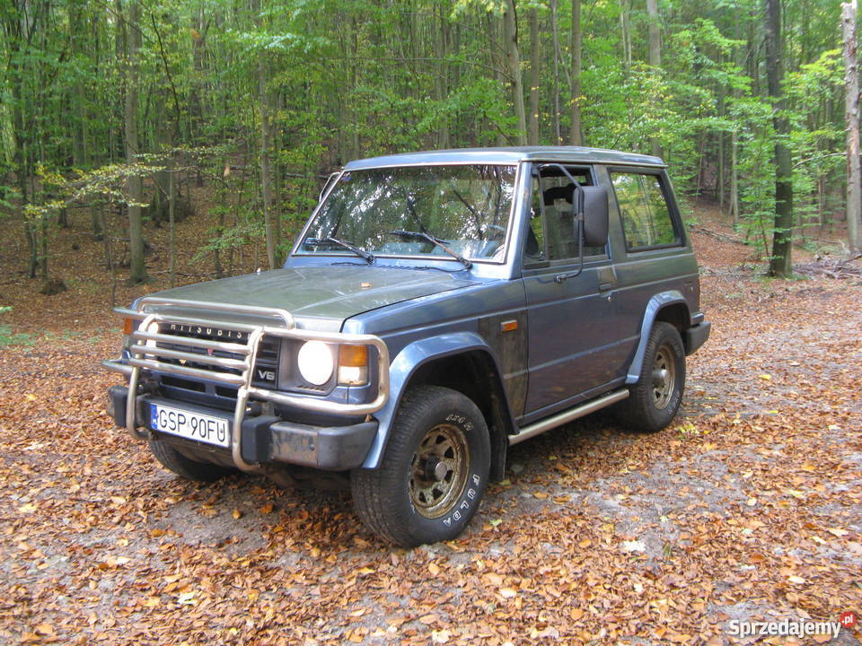 Mitsubishi Pajero1 V6 30 benzyna 4x44x2 reduktor pomorskie Sopot