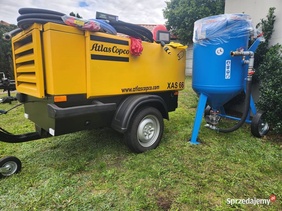 Atlascopco Nowa piaskarka zestaw Dostawa