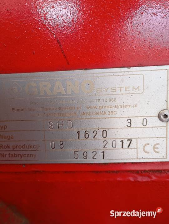 Brona talerzowa Grano System 3m wał daszkowy Brony