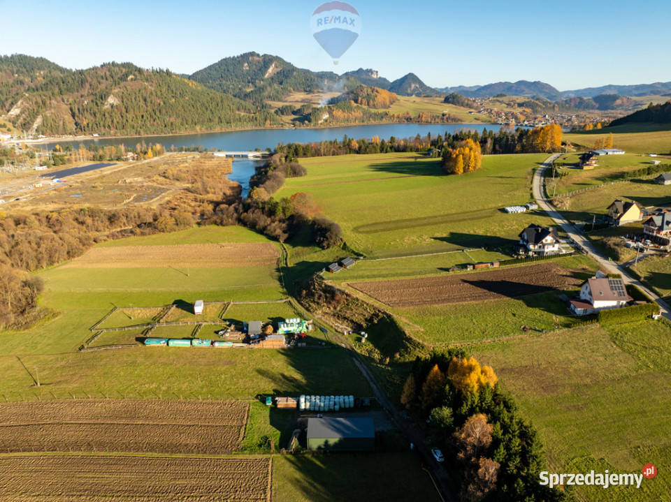 Dziaka budowlana z projektem w Niedzicy 14m Niedzica