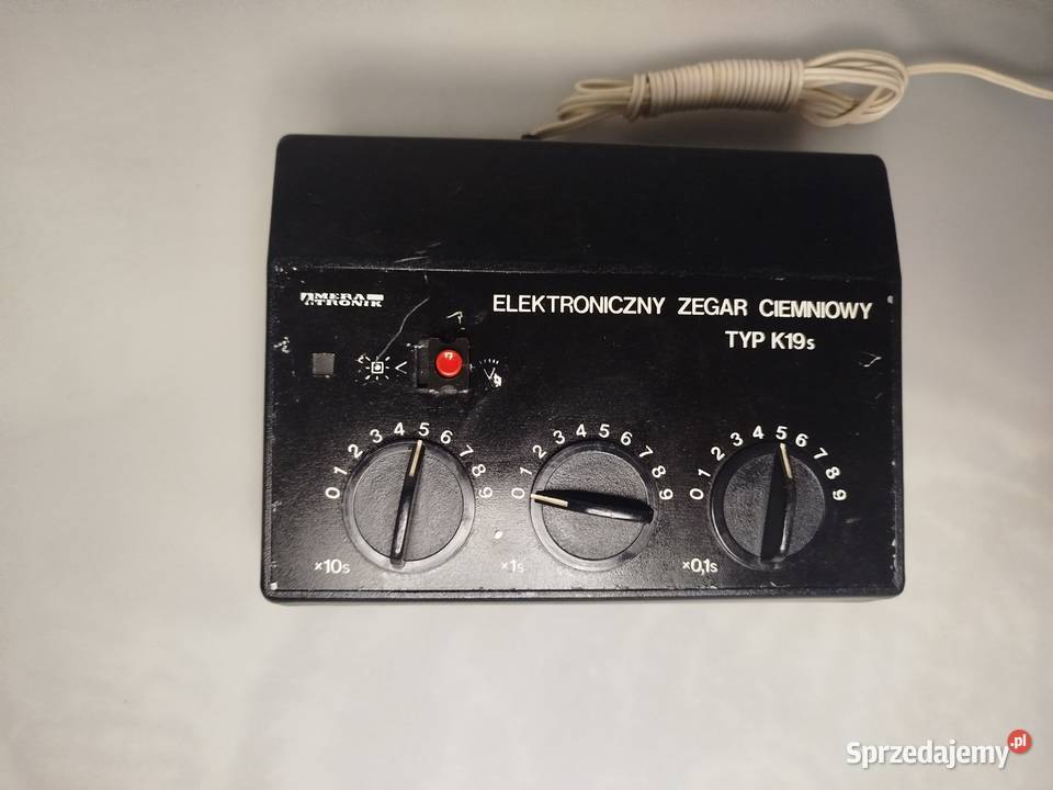 Elektroniczny Zegar ciemniowy Mera Tronik Typ Fotografia i Optyka Zgierz sprzedam