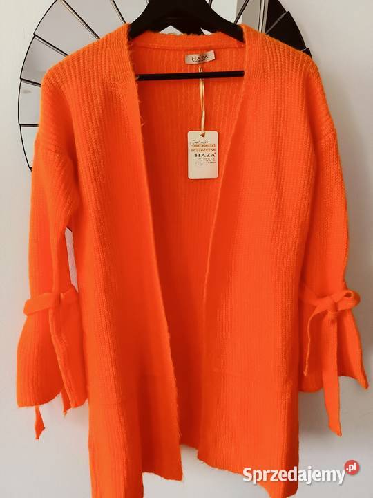Sweter pomarańczowy pomarańczowy
