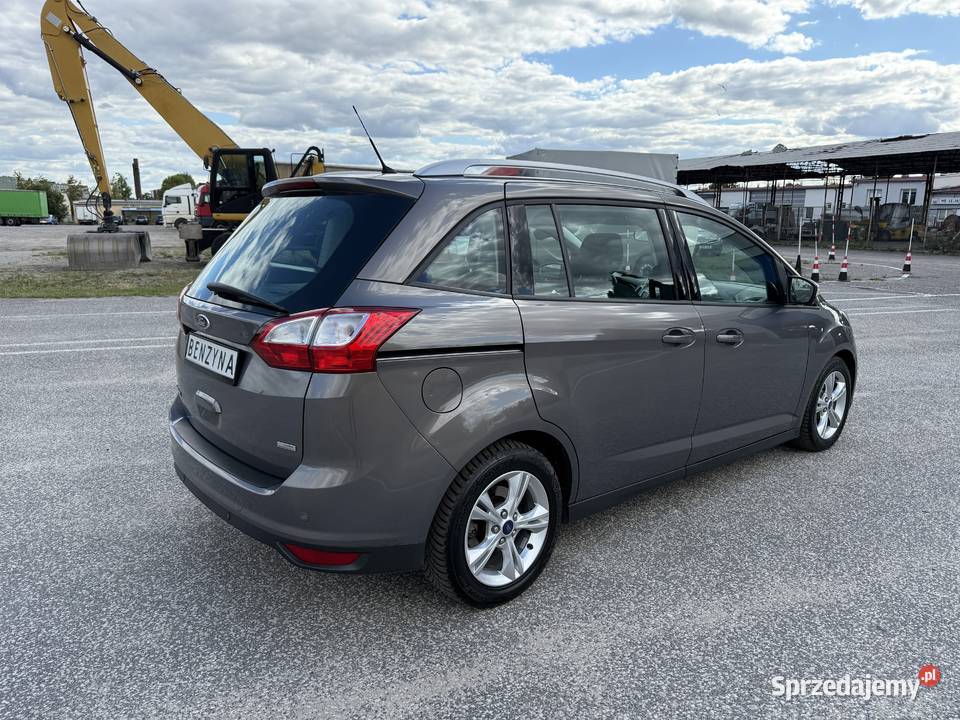 Ford Grand C BENZYNA 7 Osobowy Klimatyzacja serwisowany w ASO Konin sprzedam