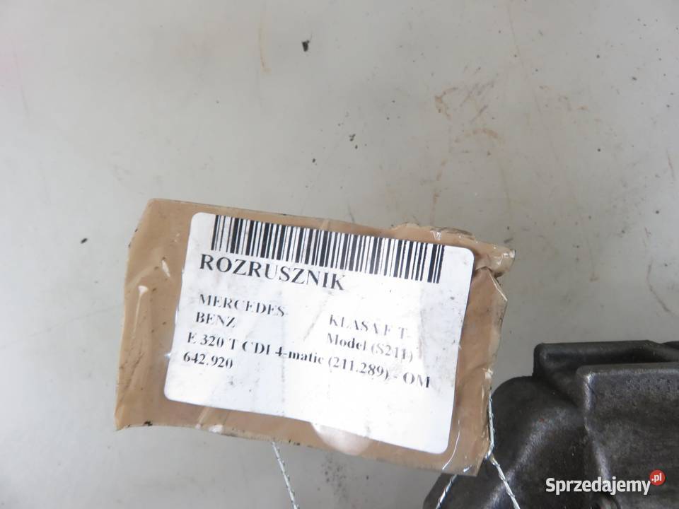ROZRUSZNIK MERCEDESBENZ KLASA E W211 0051518901 małopolskie