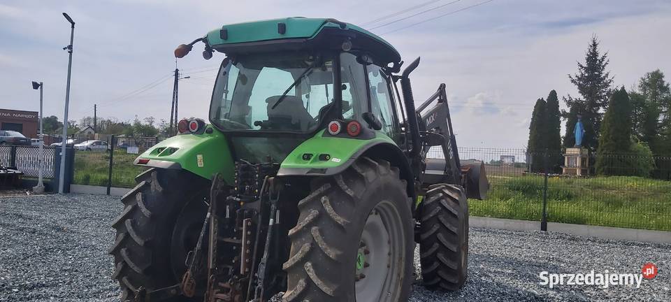 Deutz fachr 5120 z ladowaczem Mailleuxa zetor Turek