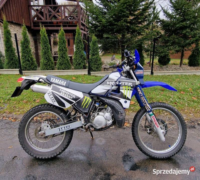 Yamaha DT 125 cross enduro supermoto nieuszkodzony Motocykle, skutery, quady Bystrzyca Kłodzka