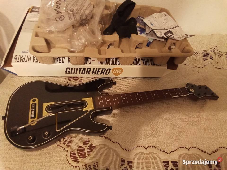Guitar hero 4 wyposażenie Polska dystrybucja Gry na konsole Warszawa