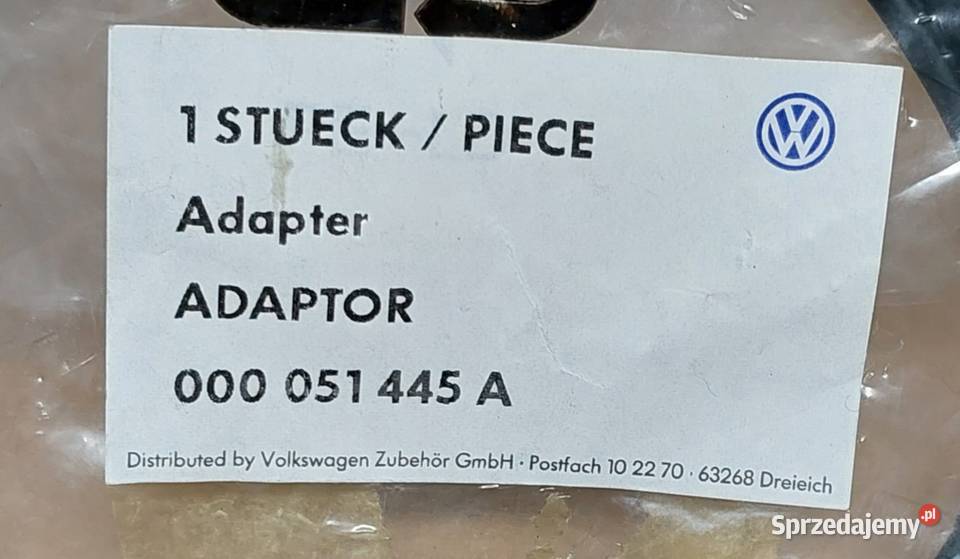 KABEL ADAPTER IPOD VW GOLF V PASSAT B6 TOUAREG Mielęcin
