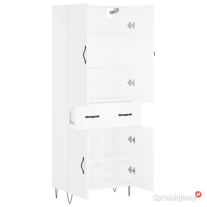 Witrynka biała 695x34x180 materiał Warszawa