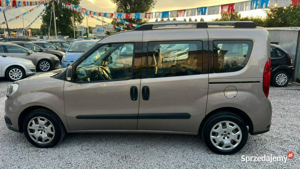 Fiat Doblo 7 os 14 Benz Fabryczne LPG Salon I Wł ASR (kontrola trakcji)