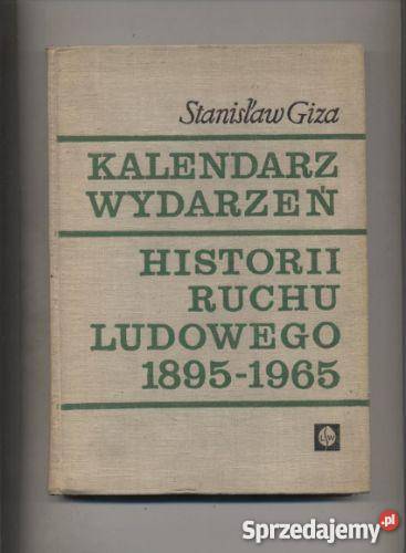 Kalendarz wydarzeń historii ruchu ludowego Rok wydania 1967 Szczecin