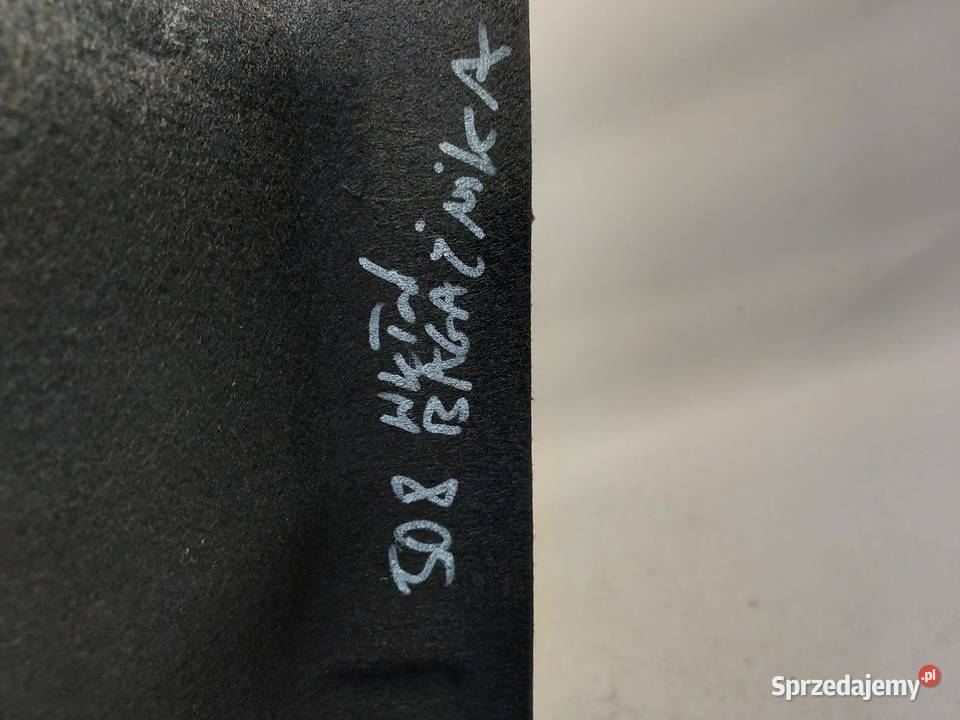 PEUGEOT 508 II Wnęka wykładzina bagażnika tył dolnośląskie sprzedam