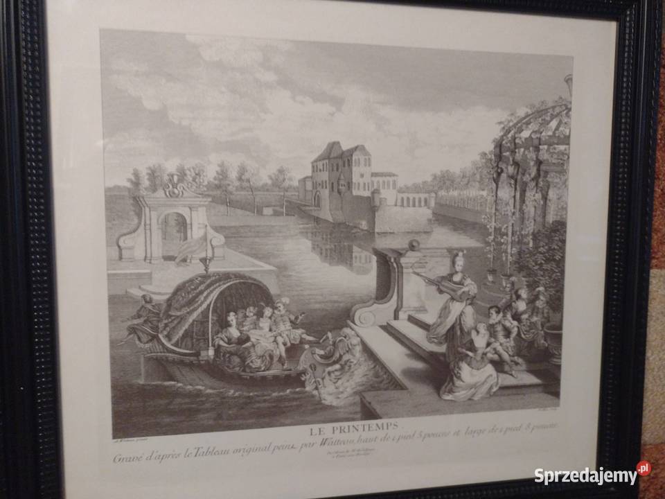 Wydruki francuskich litografii historycznych w Toruń sprzedam