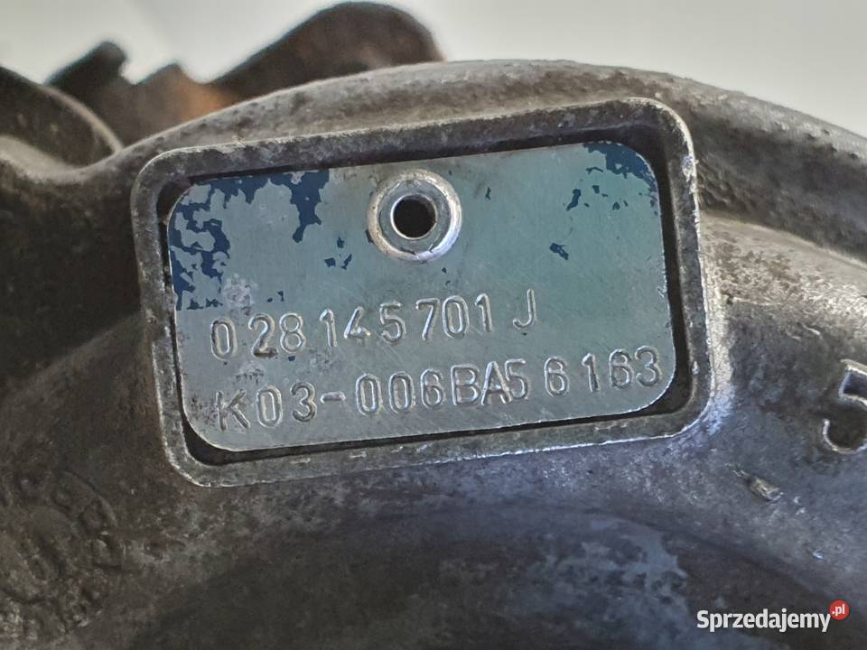 TURBOSPRĘŻARKA Sharan Galaxy 19 TDI turbo osobowe