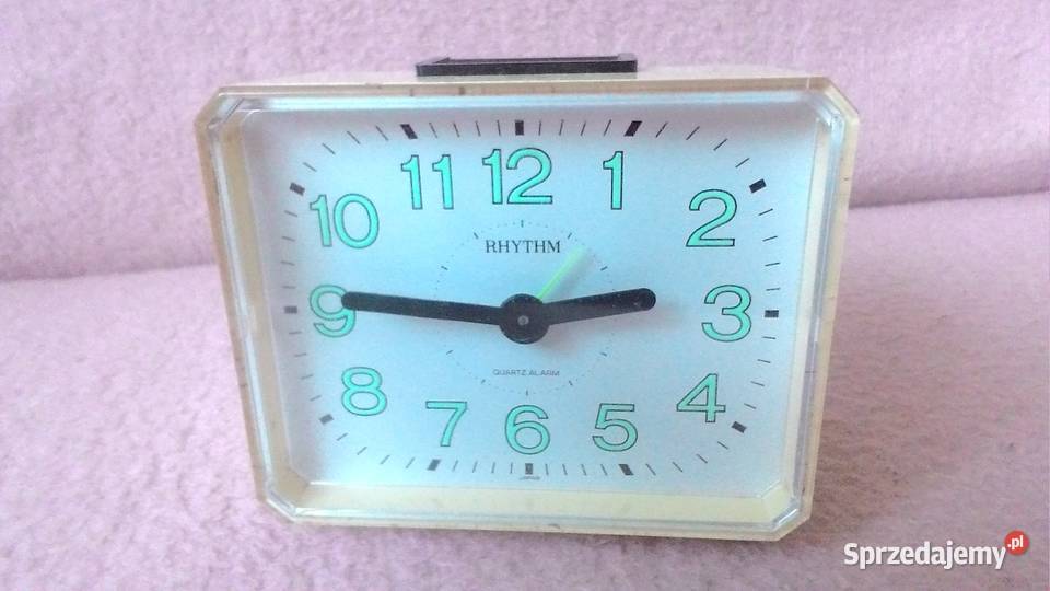 Japoński zegarek Budzik z lat 80tych TIMEX