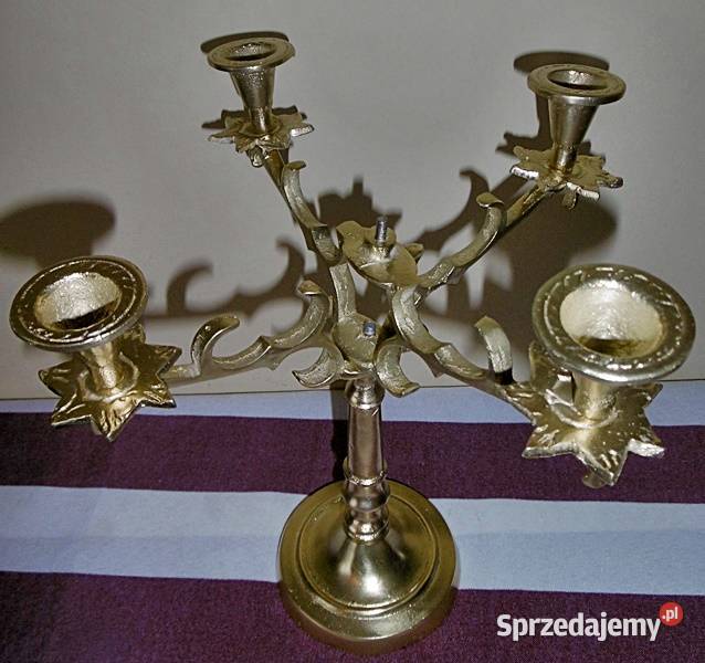 Świecznik kandelabr na 4 świece