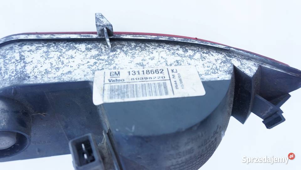 LAMPA PRZECIWMGIELNA TYŁ PRAWA LEWA CORSA C LIFT Motoryzacja Nowy Tomyśl
