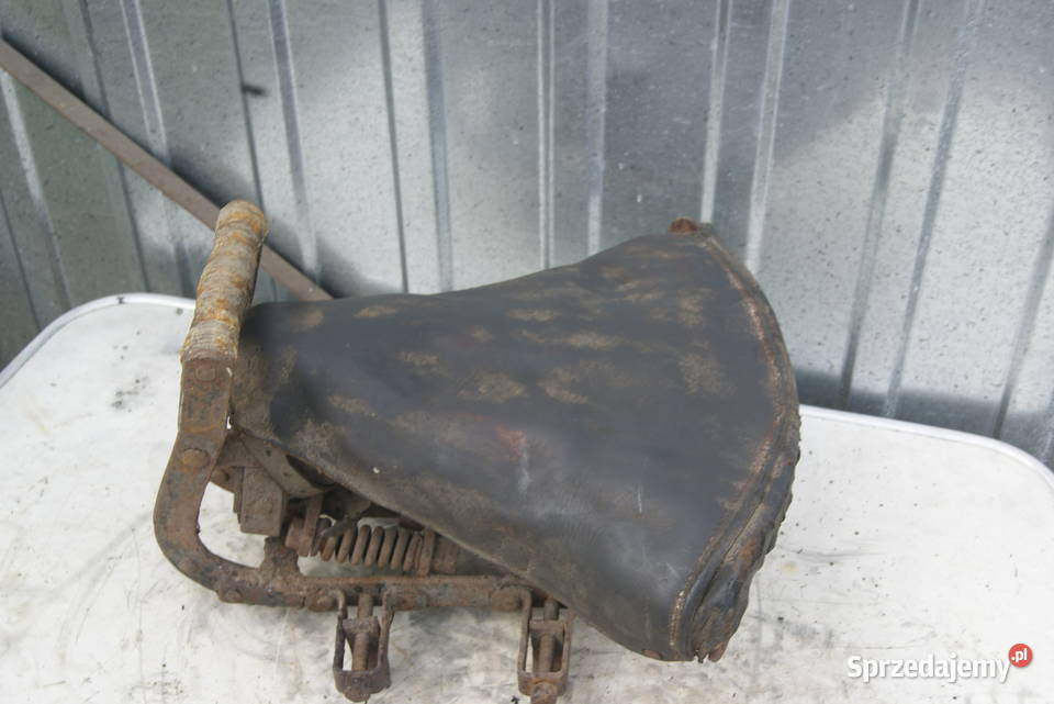 SIEDZENIE SKÓRZANE LATA 20 LATA 30 Rybnik