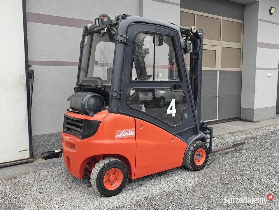 Wózek widłowy Linde H14 Lpg 14T Triplex 46m Sandomierz sprzedam