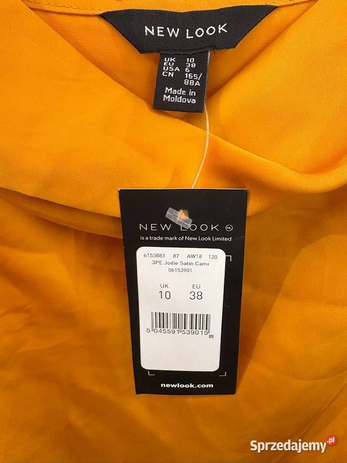 Look żółta bluzka na ramiączkach r 38 małopolskie Kalwaria Zebrzydowska