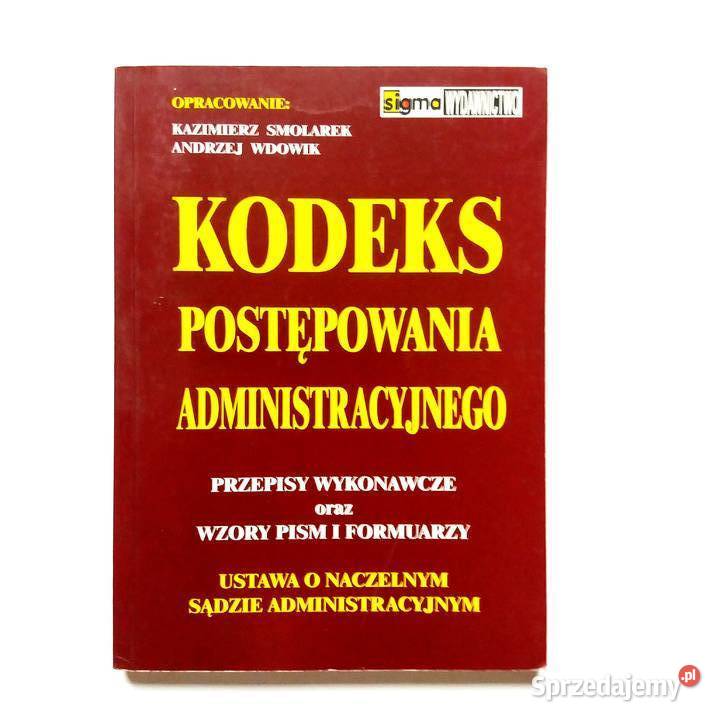 Andrzej Wdowik Kodeks Postępowania miękka Łódź