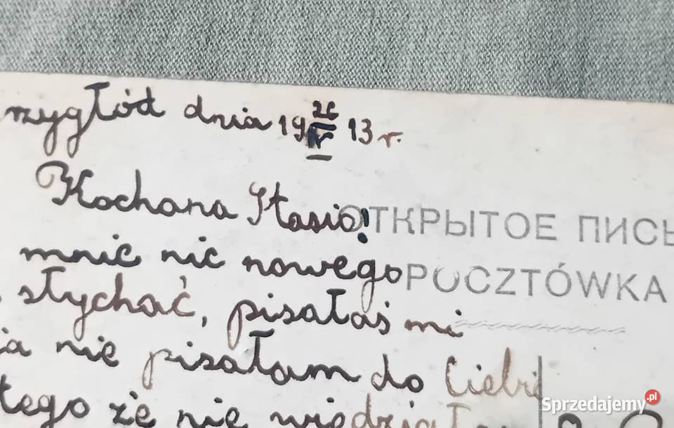 Pocztówka Kaulbach Ciekawa powiastka 1913 r