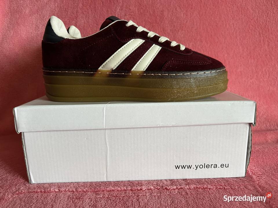 Buty damskie burgundowe 39 Warszawa