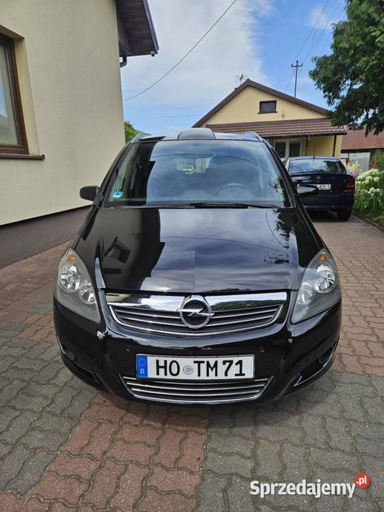 Opel Zafira 7 osób 18 benzyna NISKI ORYGINALNY przyciemniane szyby Wieliszew