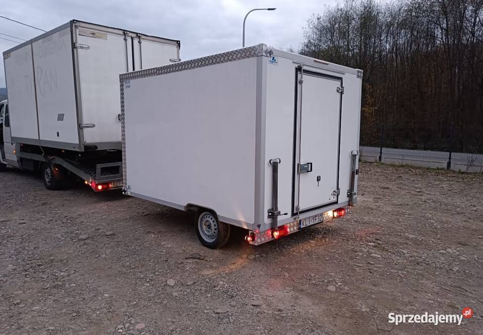 Przyczepa Chłodnicza Chłodnia Mobilna Przyczepa małopolskie Laskowa