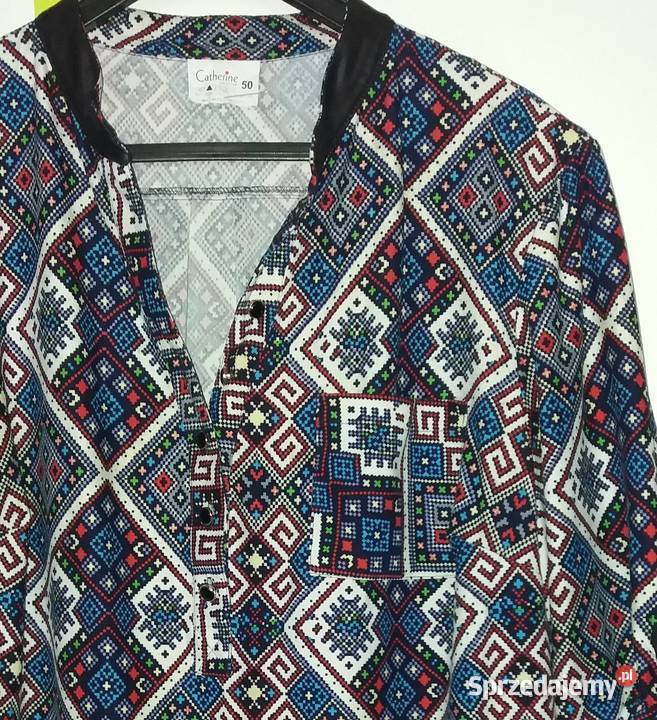 XXL52 Przemiła tunika Butik kolorowy Moda i Styl Gliwice sprzedam