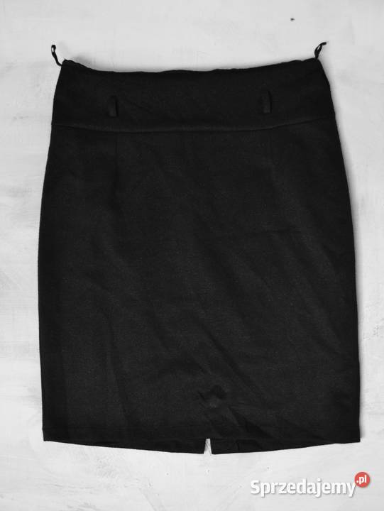 czarna spódnica midi XL 42 elegancka do kolan mazowieckie Warszawa sprzedam