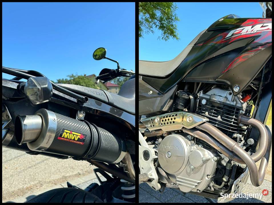 Honda FMX 650 A2 Supermoto manualna śląskie Wyry