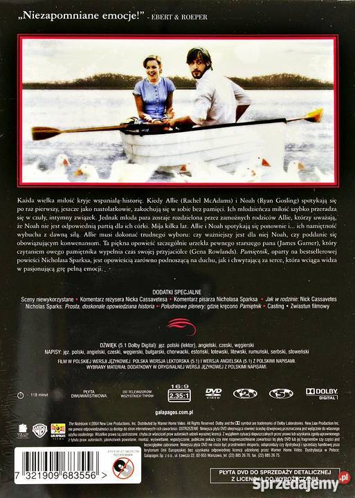 PAMIĘTNIK RACHEL McADAMS ZAKOCHANE KINO Kalisz