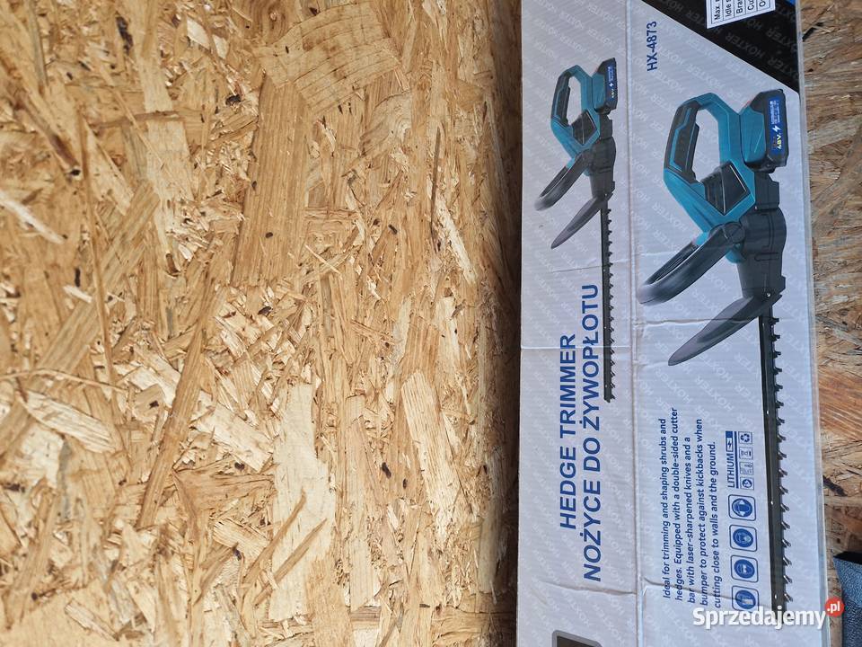 Nożyce do żywopłotu krzewów 2x aku 48v Kosiarki akumulatorowe Głogowa sprzedam