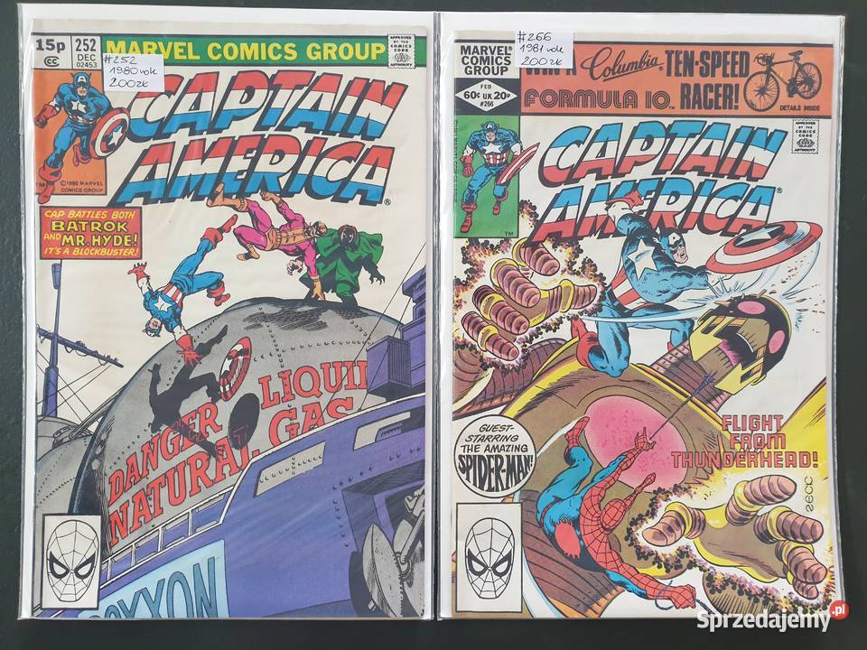 Captain America Falcon 16 komiksów Marvel USA Gdynia