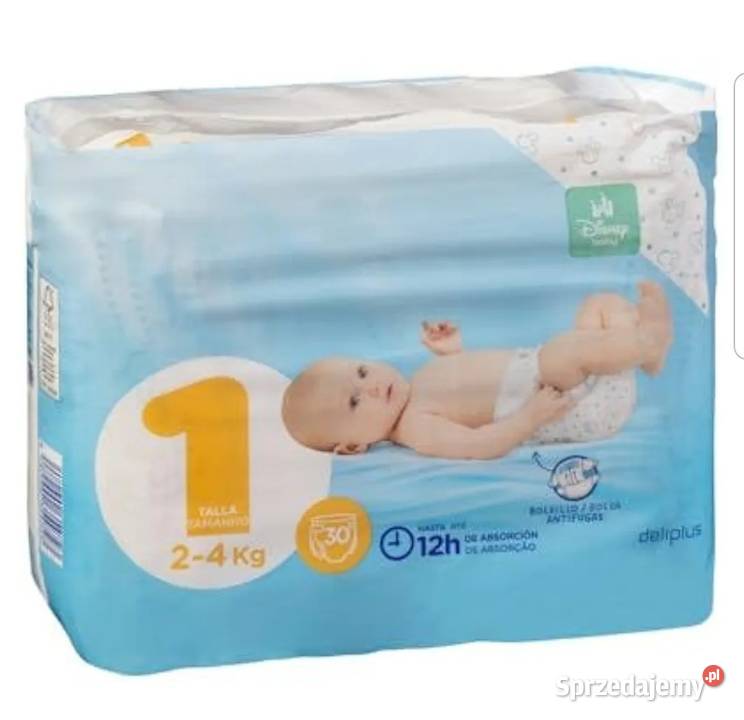 Pampersy Pieluchy niemowląt rozmiar 1 24 Pieluszki i chusteczki Oława